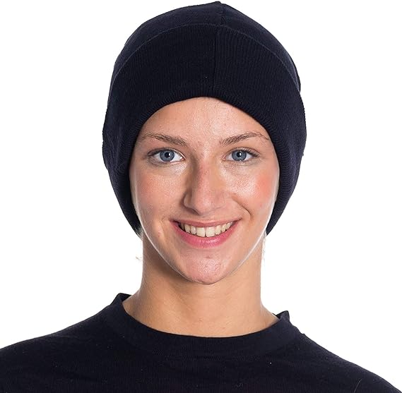 Women’s Soft Knit Winter Beanie Hat – Warm Stretchy Acrylic One Size 1 Pack