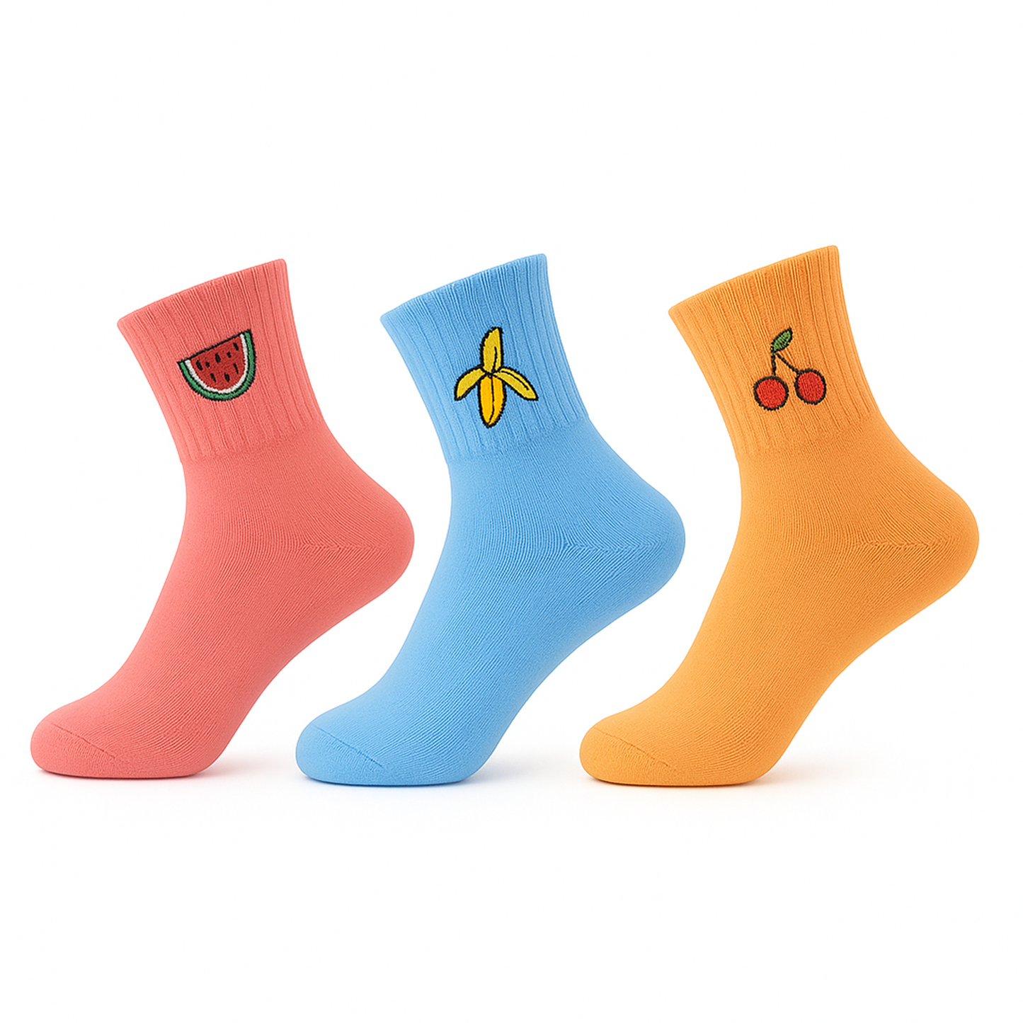 Cute Ankle Socks Women 3 Pairs Kawaii Funny Novelty Cotton Daily Socks