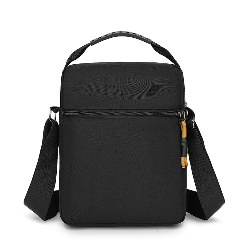 Men’s Nylon Flap Chest Bag Crossbody Sling Pack Large Capacity Travel