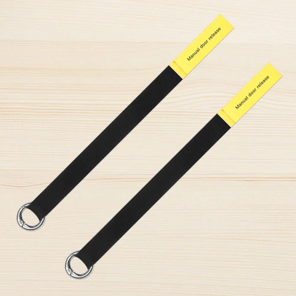 Tesla Model Y 2022‑2023 Rear Door Emergency Pull Rope Handle 2 Pack Safety Kit