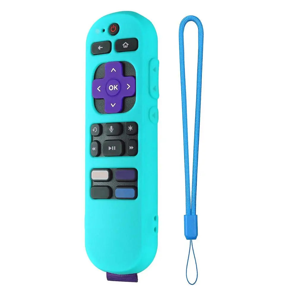 Silicone Remote Cover For Roku Express 4K+ 2023 Voice Remote Streaming Stick