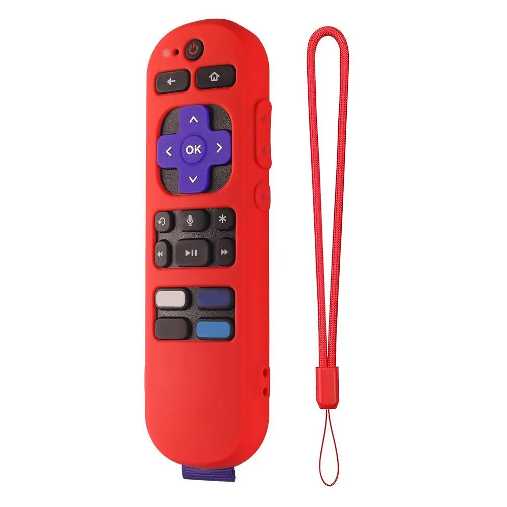 Silicone Remote Cover For Roku Express 4K+ 2023 Voice Remote Streaming Stick