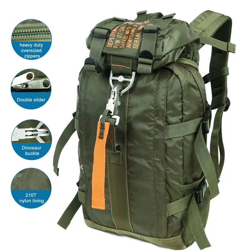 Waterproof Hiking Backpack – Lightweight Outdoor Daypack for Travel & Camping