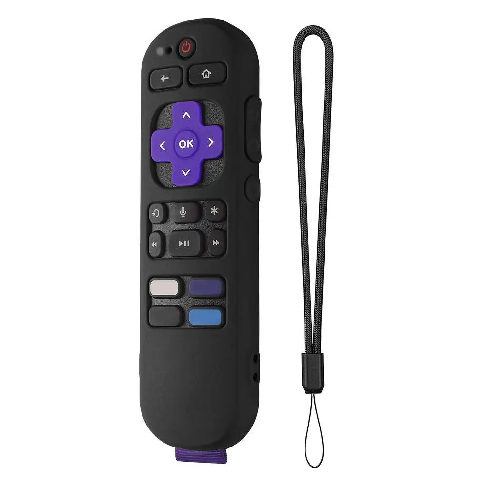 Silicone Remote Cover For Roku Express 4K+ 2023 Voice Remote Streaming Stick