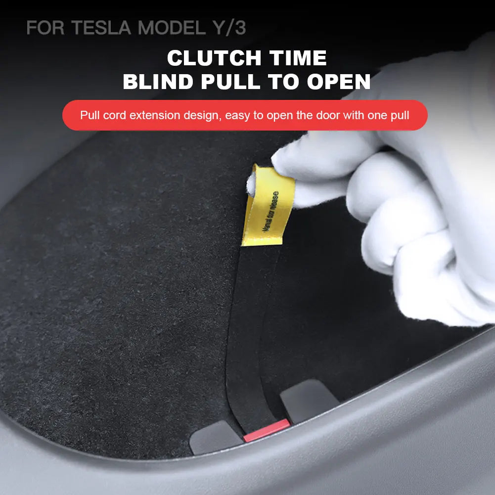 Tesla Model Y 2022‑2023 Rear Door Emergency Pull Rope Handle 2 Pack Safety Kit