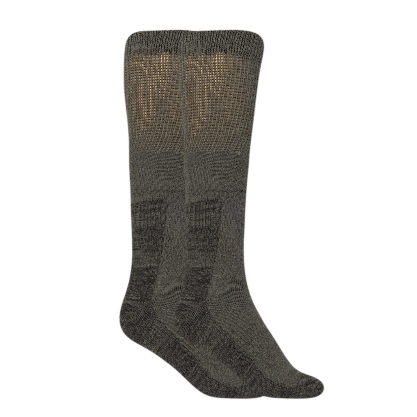 Men’s Over-the-Calf Tactical Boot Socks Cushioned Military Hiking Odor Control 6-12