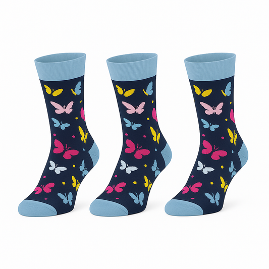 Funny Food Socks 3 Pairs Men Women Novelty Cotton Crew Unisex Gift