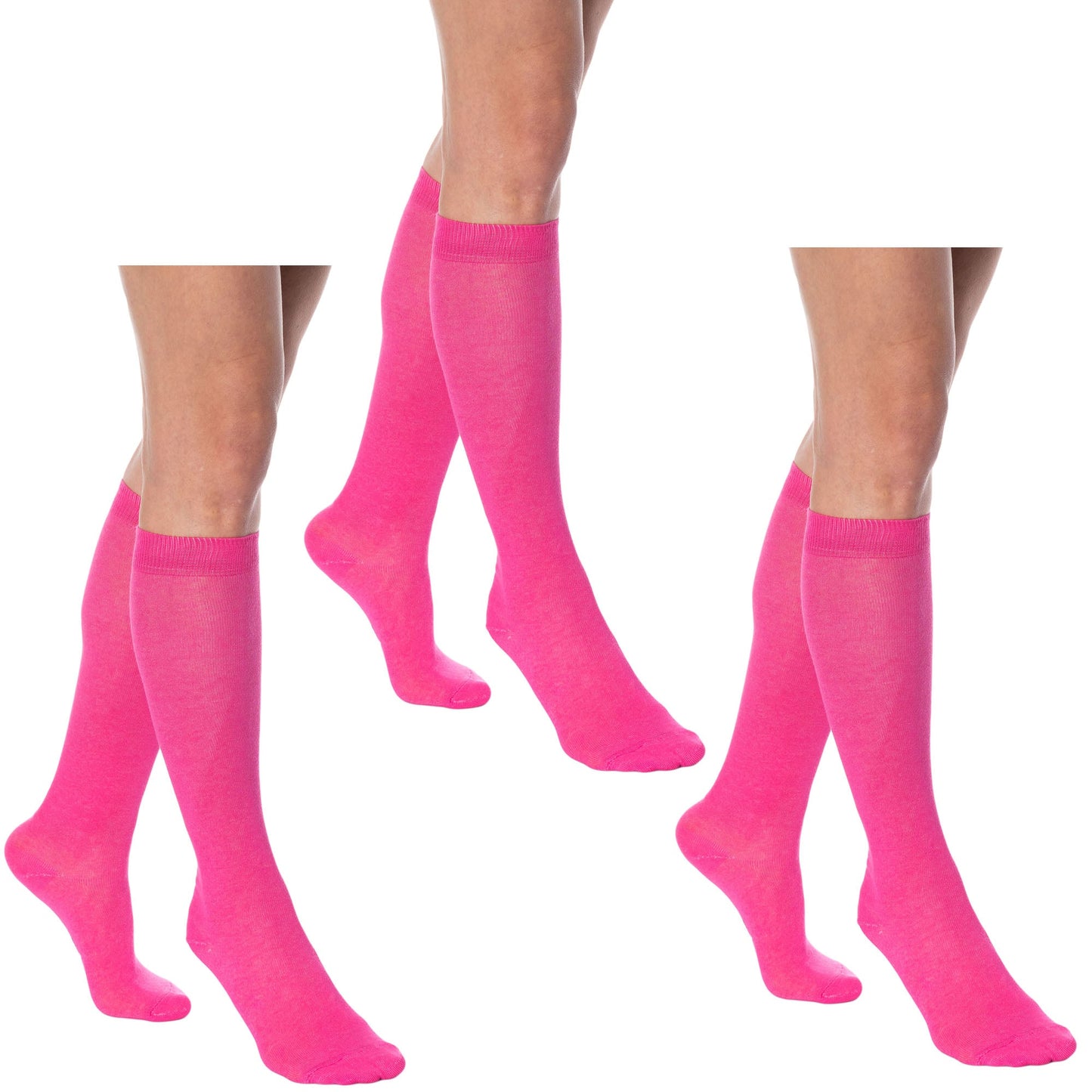 Women's Over The Calf Cotton Socks