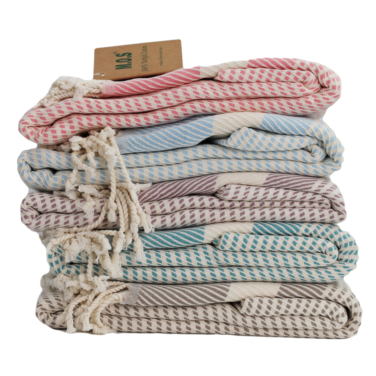 Turkish Beach Towel 71x36 Oversized 100% Cotton Quick Dry Lightweight
