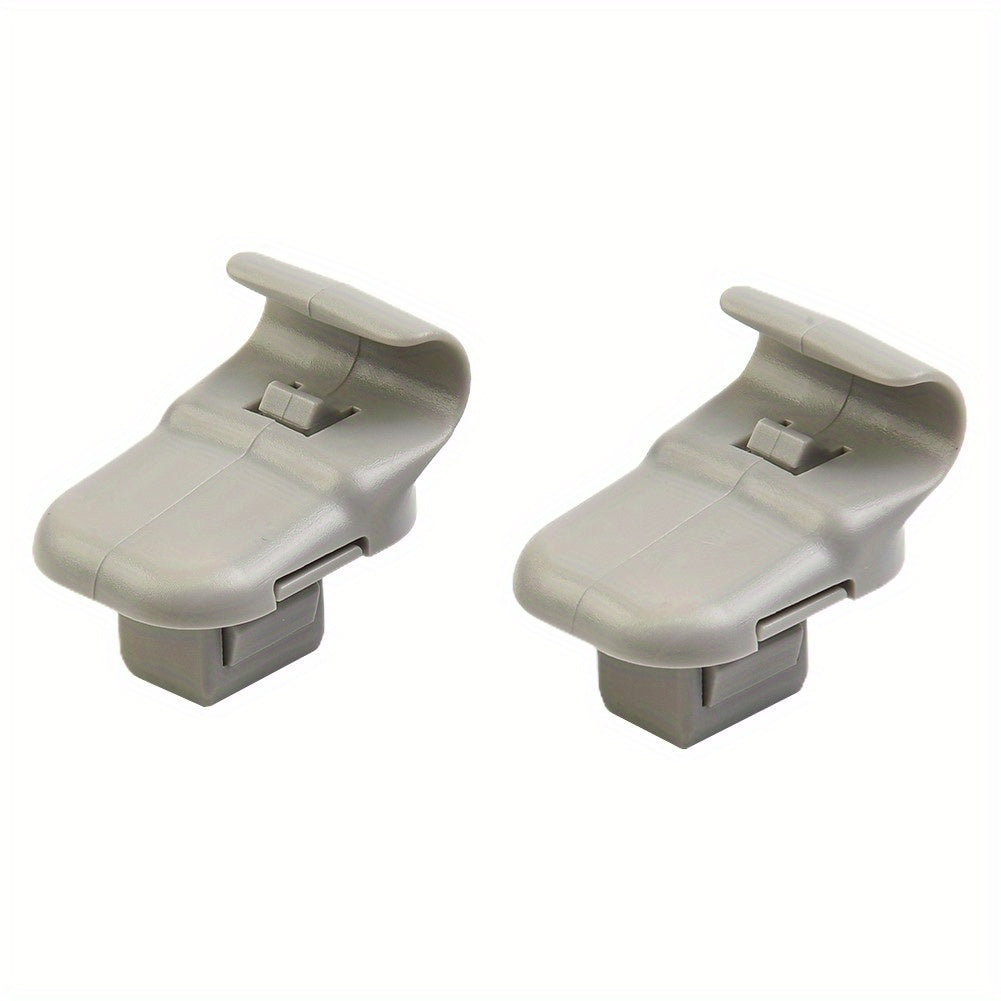 Sun Visor Clip Gray for Mazda 3 6 CX-7 CX-9 RX-8 MPV 2004–2009 Holder 2pcs