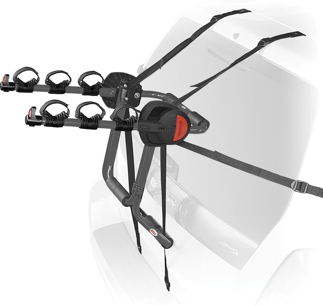 Bell Cantilever 300 3-Bike Trunk Rack Foldable Universal Car SUV Hatchback