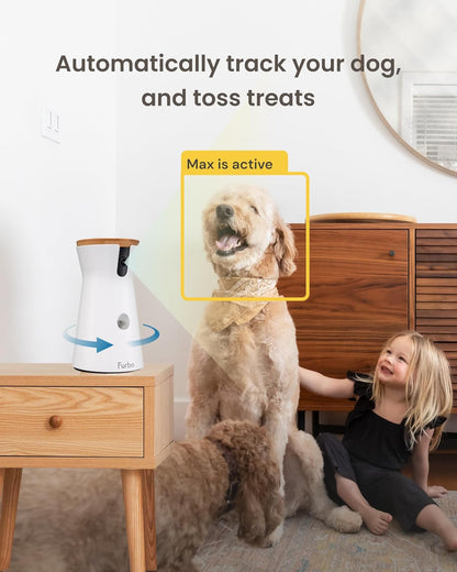 Furbo 360 Dog Camera Treat Dispenser 1080p Pet Monitor Night Vision Open Box
