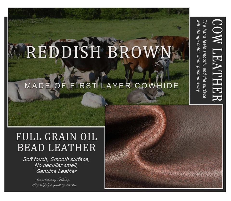 Genuine Leather RFID-Blocking Card Holder Wallet – Slim & Secure Design