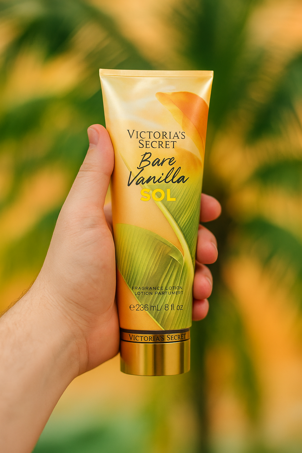Bare Vanilla SOL Lotion Mist or Set | 8.0oz + 8.4oz | Warm Fruity Scent
