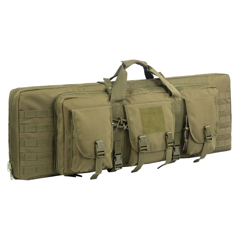 32-38 Inch Double Rifle Bag – Portable Gun Case Backpack for Shooting & Hunting