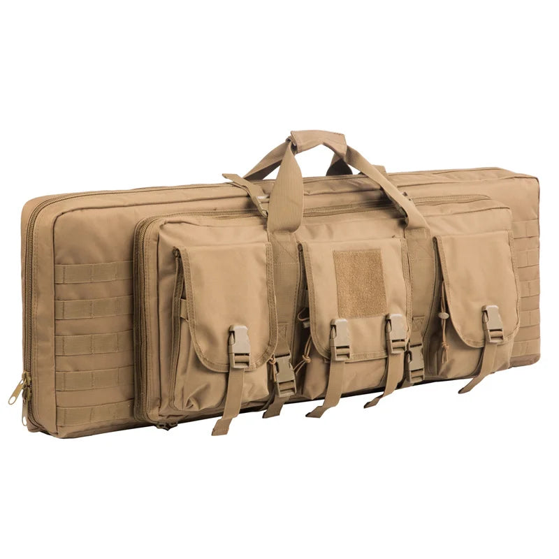 32-38 Inch Double Rifle Bag – Portable Gun Case Backpack for Shooting & Hunting