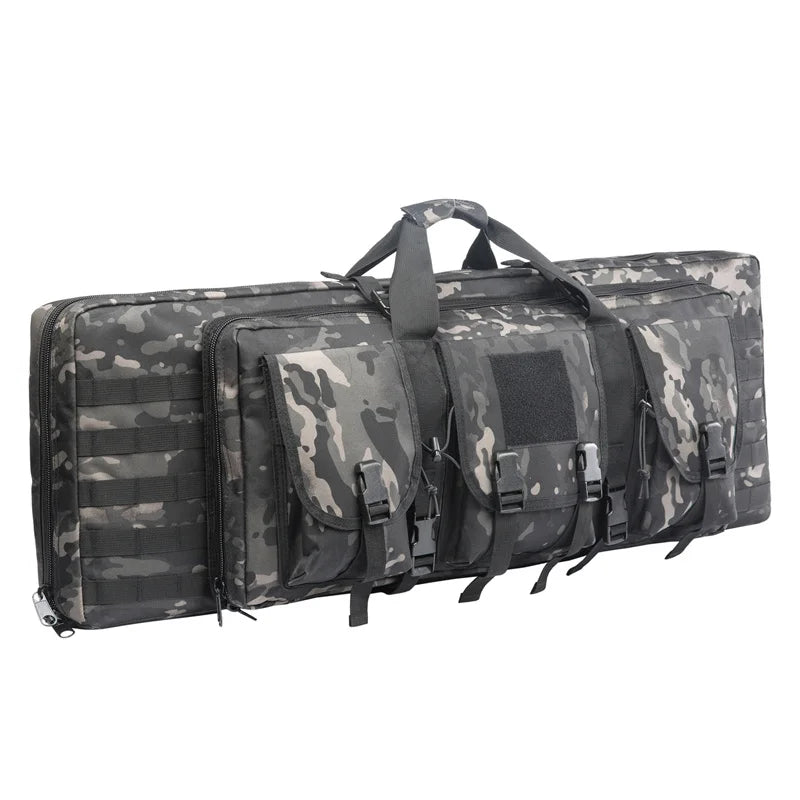 32-38 Inch Double Rifle Bag – Portable Gun Case Backpack for Shooting & Hunting