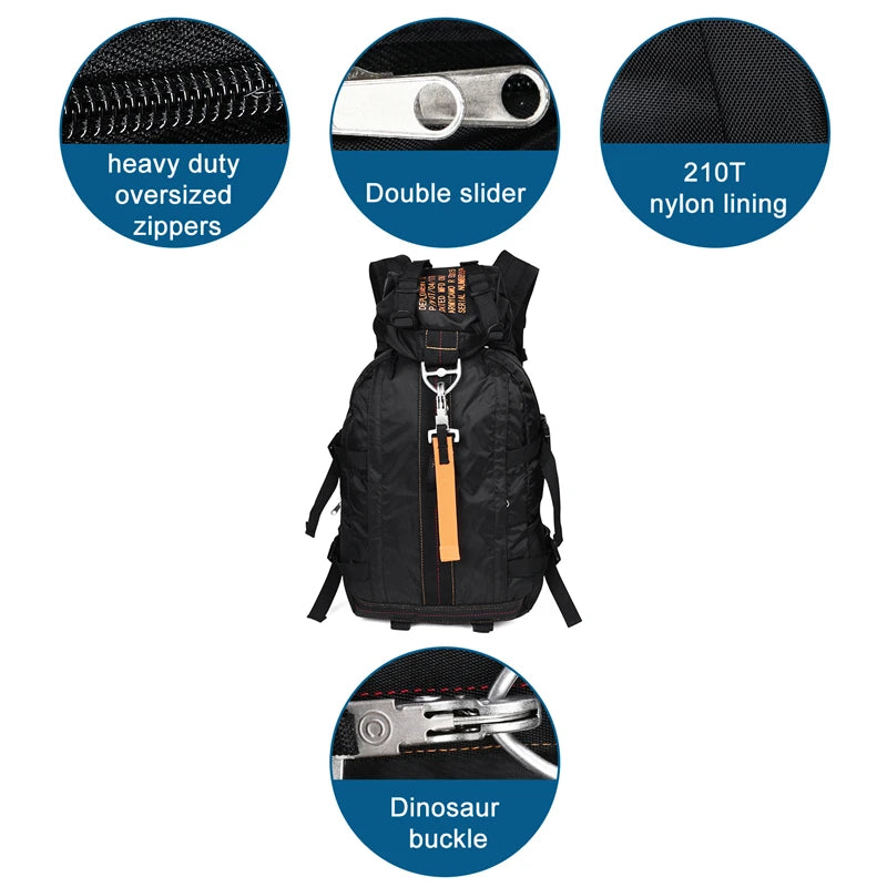 Waterproof Hiking Backpack – Lightweight Outdoor Daypack for Travel & Camping