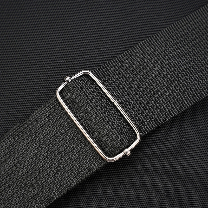 Men’s Nylon Flap Chest Bag Crossbody Sling Pack Large Capacity Travel