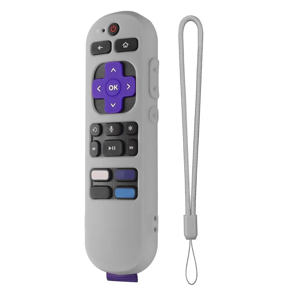 Silicone Remote Cover For Roku Express 4K+ 2023 Voice Remote Streaming Stick