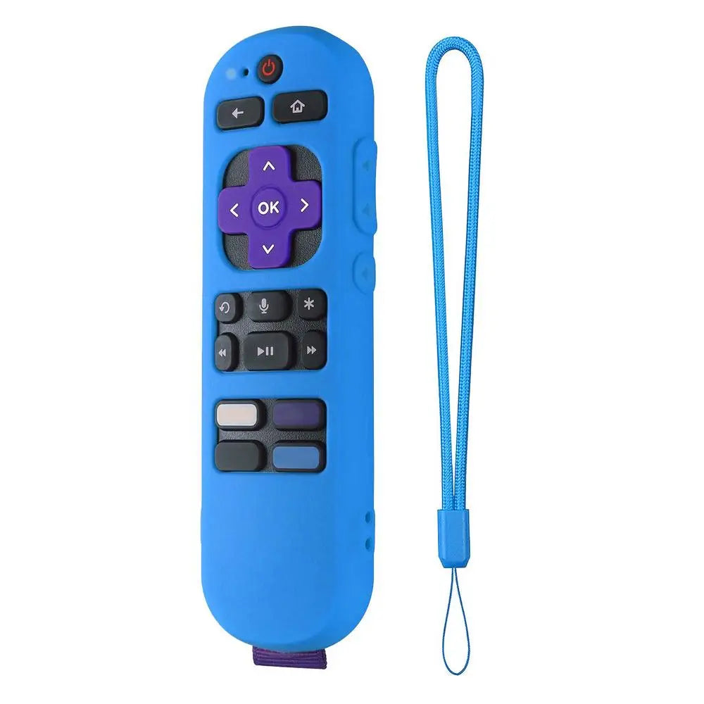 Silicone Remote Cover For Roku Express 4K+ 2023 Voice Remote Streaming Stick