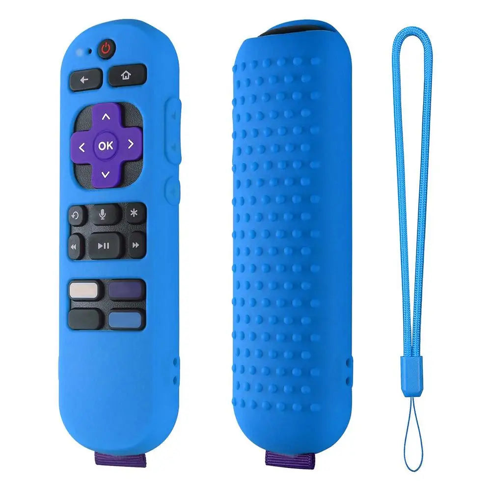 Silicone Remote Cover For Roku Express 4K+ 2023 Voice Remote Streaming Stick