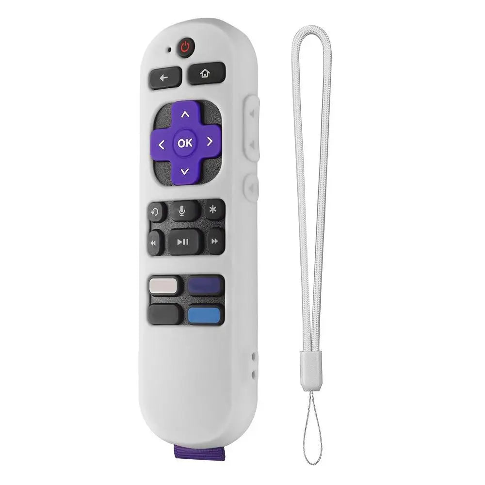Silicone Remote Cover For Roku Express 4K+ 2023 Voice Remote Streaming Stick