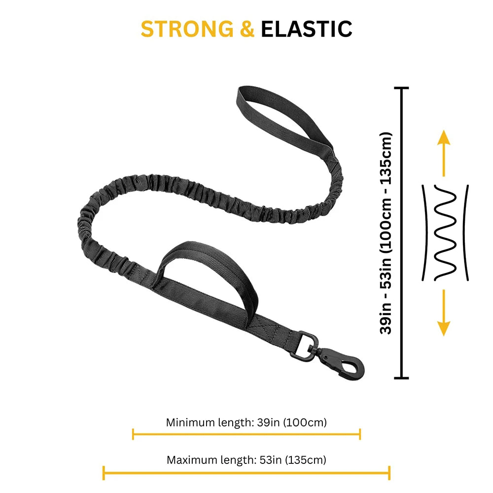 Tactical Dog Harness & Leash Set for German Shepherd Malinois Large Dogs