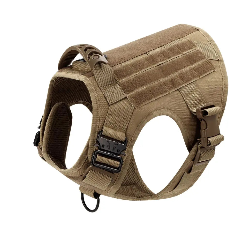 Tactical Dog Harness & Leash Set for German Shepherd Malinois Large Dogs