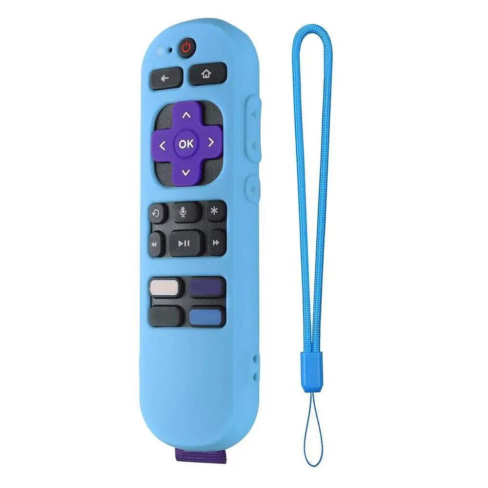 Silicone Remote Cover For Roku Express 4K+ 2023 Voice Remote Streaming Stick