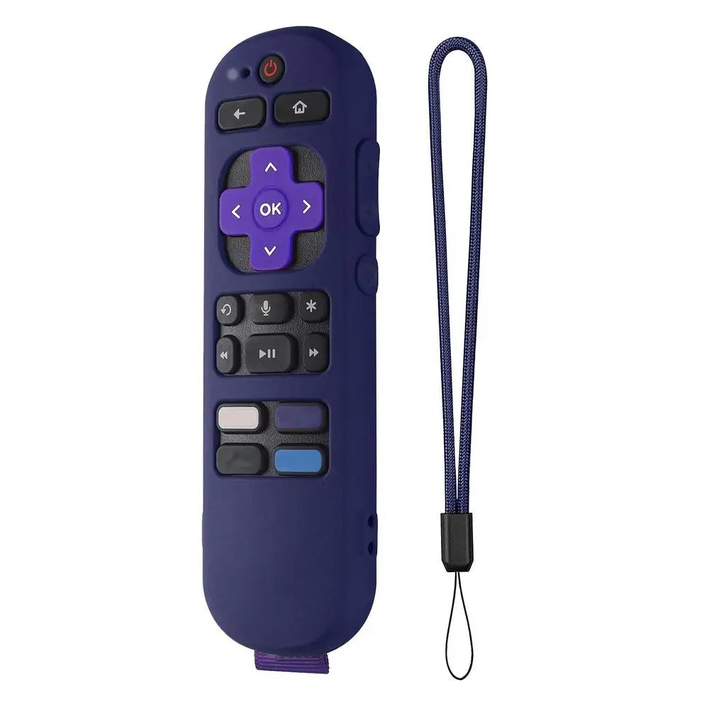 Silicone Remote Cover For Roku Express 4K+ 2023 Voice Remote Streaming Stick