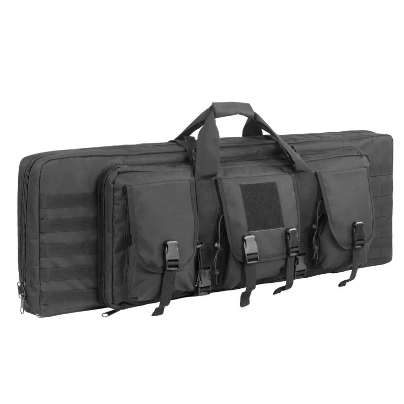 32-38 Inch Double Rifle Bag – Portable Gun Case Backpack for Shooting & Hunting