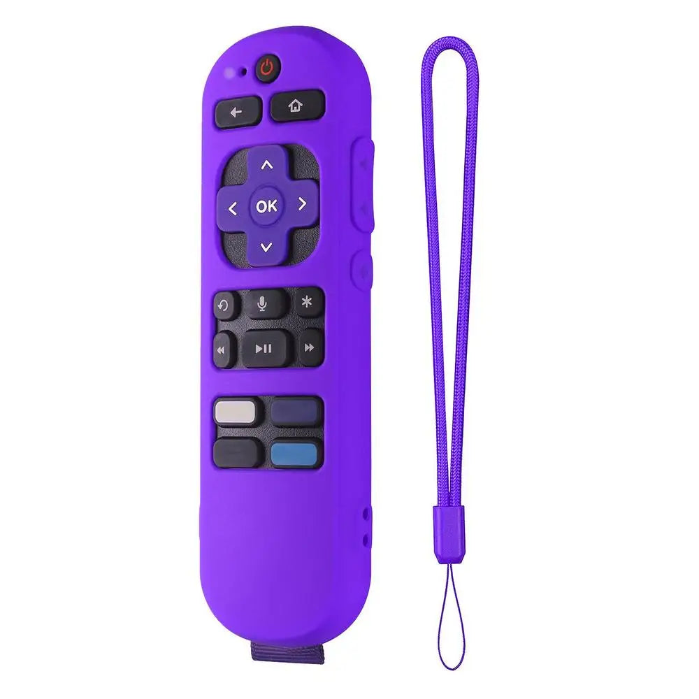 Silicone Remote Cover For Roku Express 4K+ 2023 Voice Remote Streaming Stick