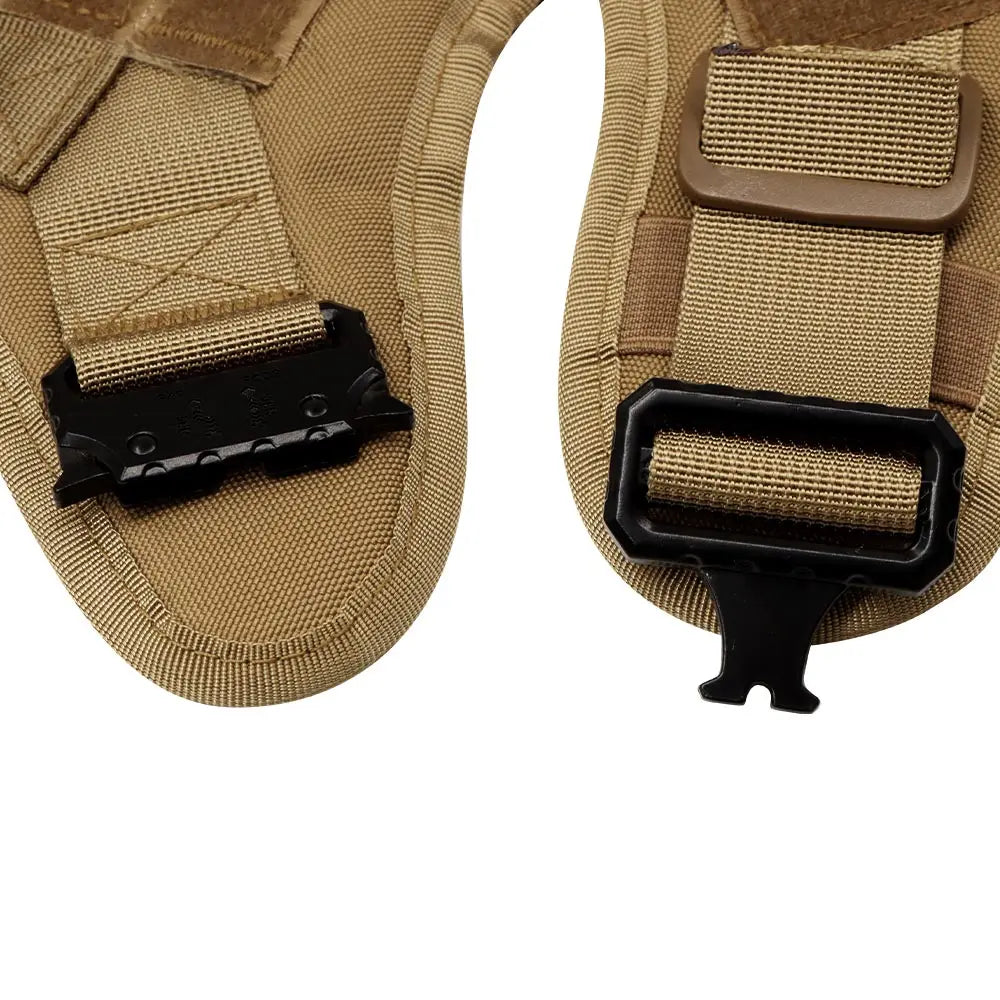 Tactical Dog Harness & Leash Set for German Shepherd Malinois Large Dogs