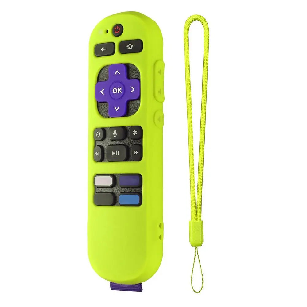 Silicone Remote Cover For Roku Express 4K+ 2023 Voice Remote Streaming Stick