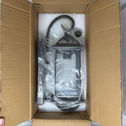 ShinYouneL Outdoor Wall Lantern 18.5 in Oil-Rubbed Bronze Open Box