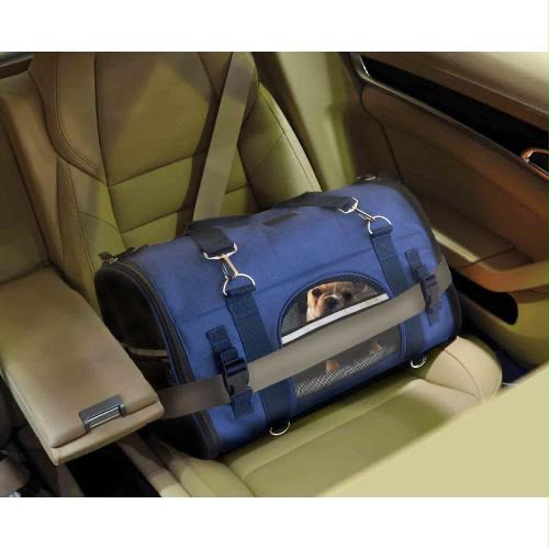 Natuvalle Large 6-in-1 Pet Carrier Backpack Blue Dog Cat 22 lb