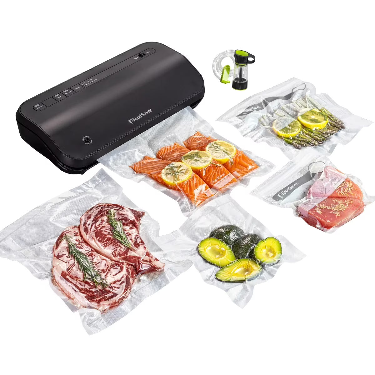 FoodSaver Preserve Vacuum Sealer System w/ Handheld Sealer Bags & Rolls