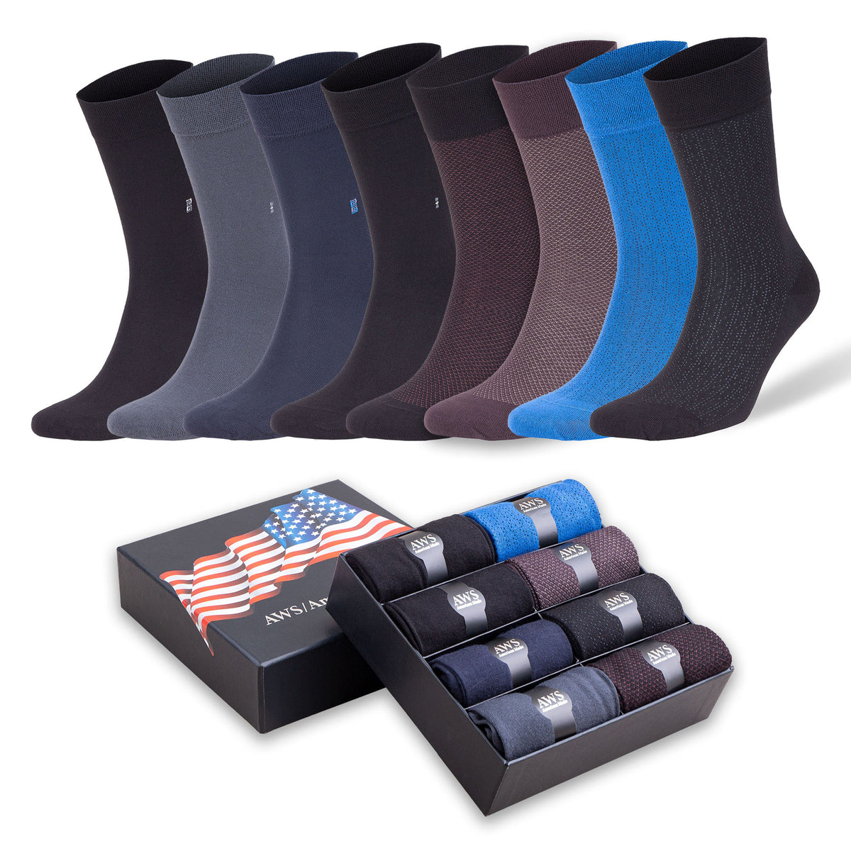 Men's bamboo dress socks
