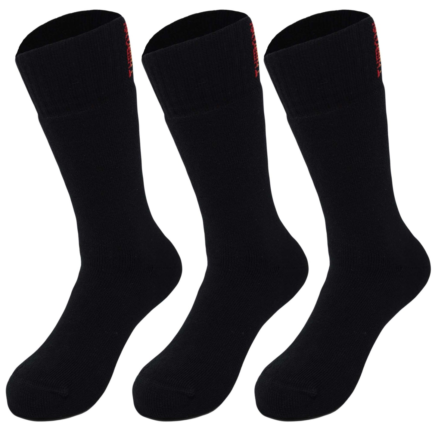 Men’s Thermal Insulated Socks 3 Pairs Warm Cotton Seamless Toe Size 8-11.5