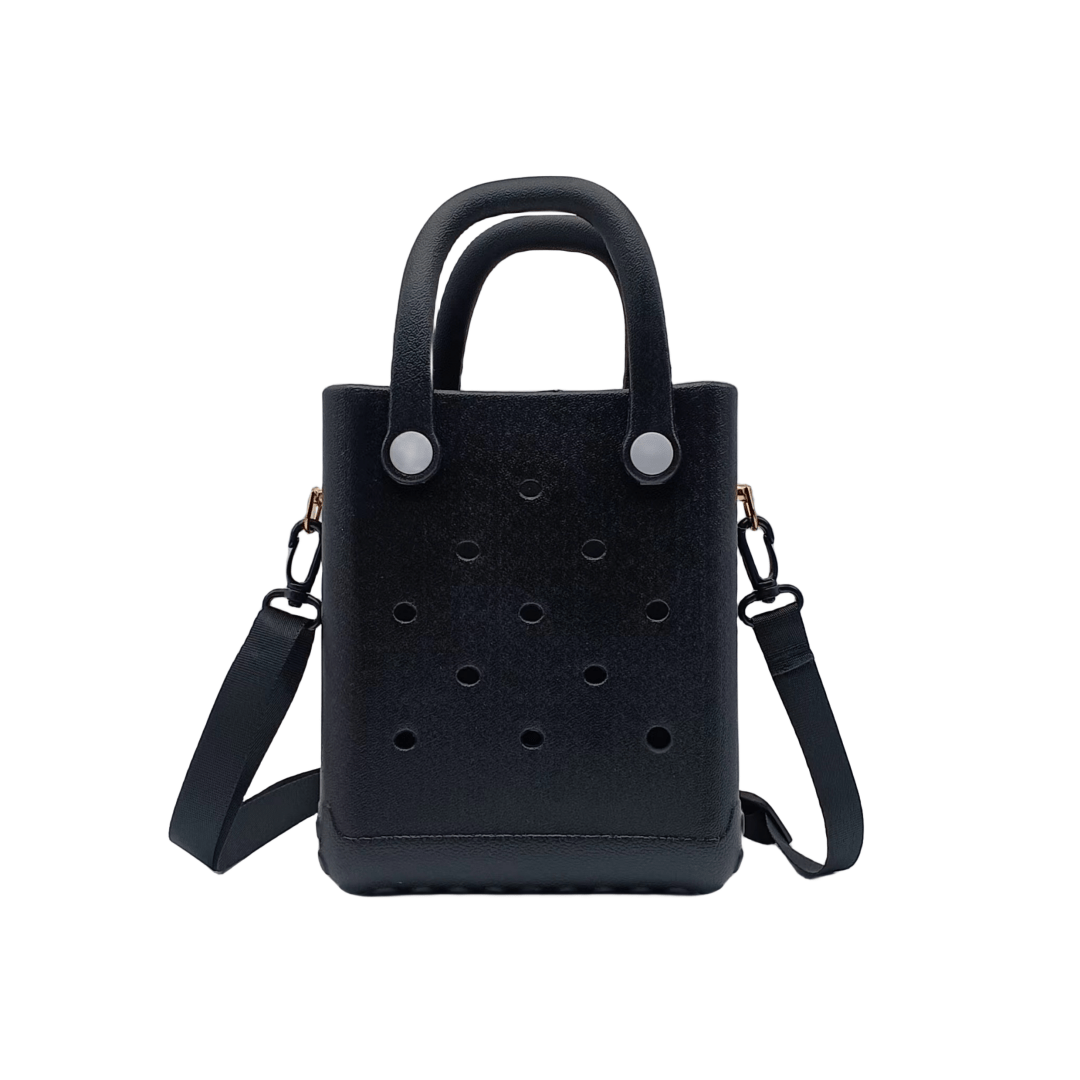 Mini EVA Beach Tote Bag with Detachable Shoulder Strap Cartoon Design