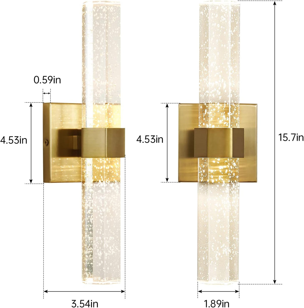 Epinl gold wall sconces manufacturer reference