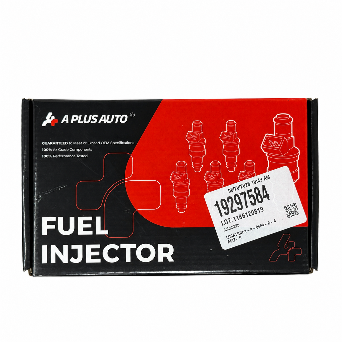 Actual A Plus Auto FJ485 injector packaging; background cleaned