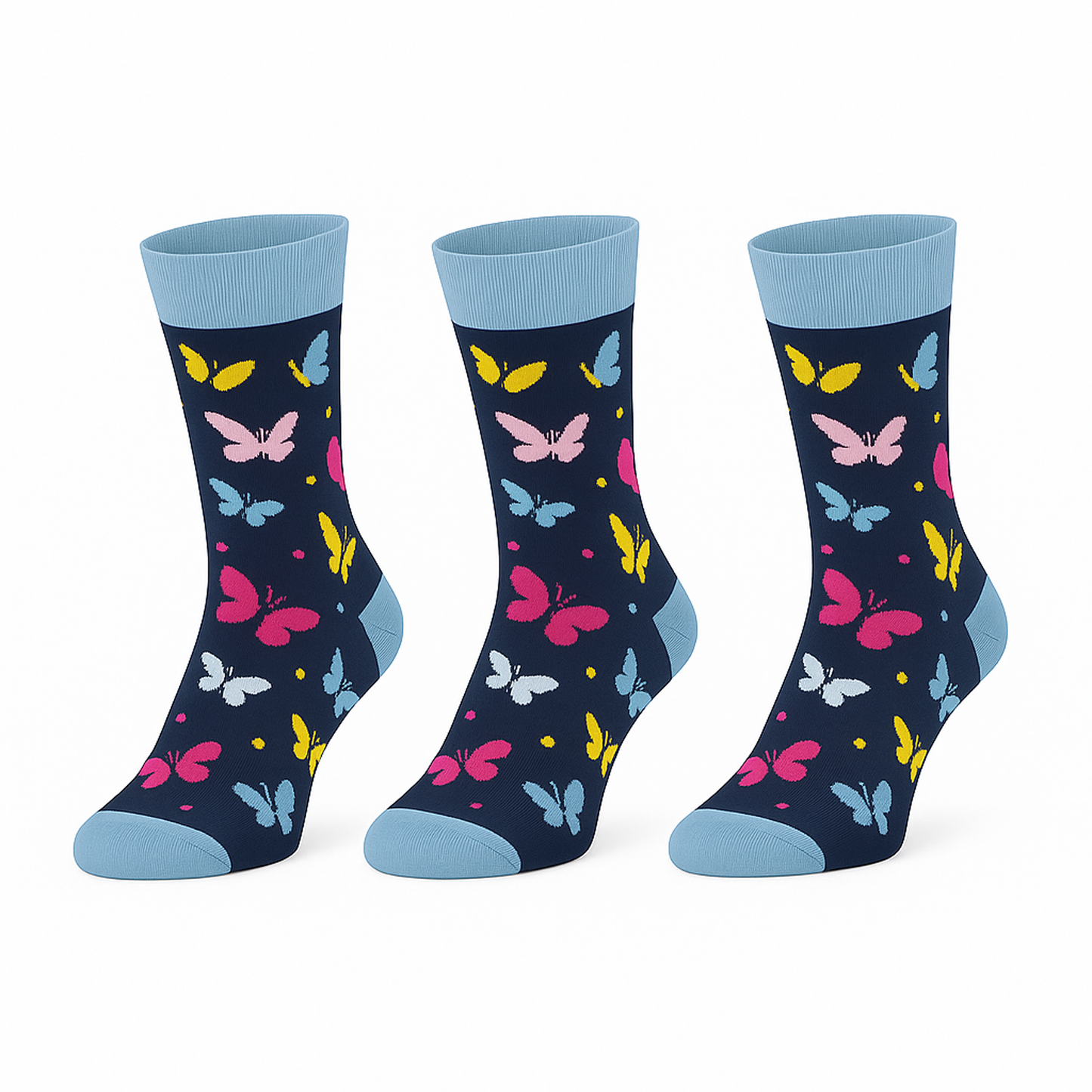 Funny Food Socks 3 Pairs Men Women Novelty Cotton Crew Unisex Gift