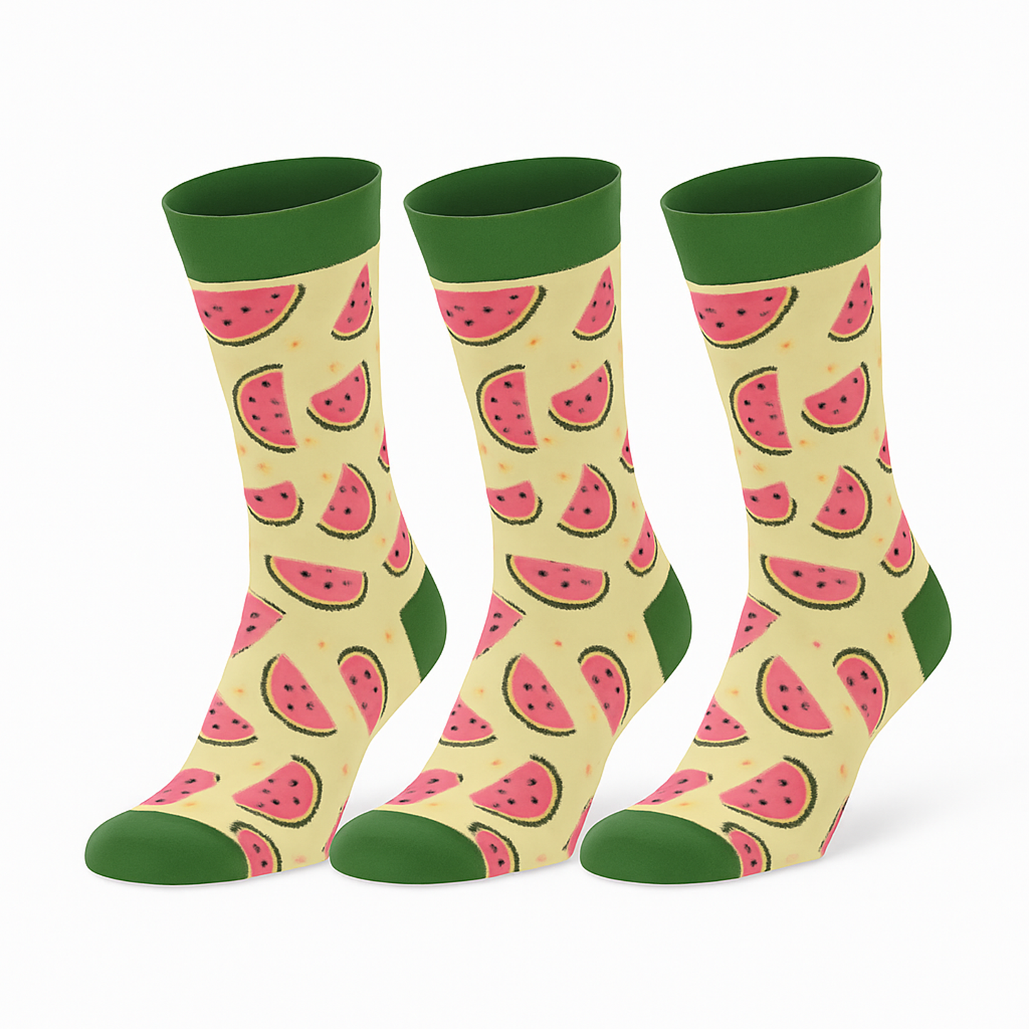 Funny Food Socks 3 Pairs Men Women Novelty Cotton Crew Unisex Gift