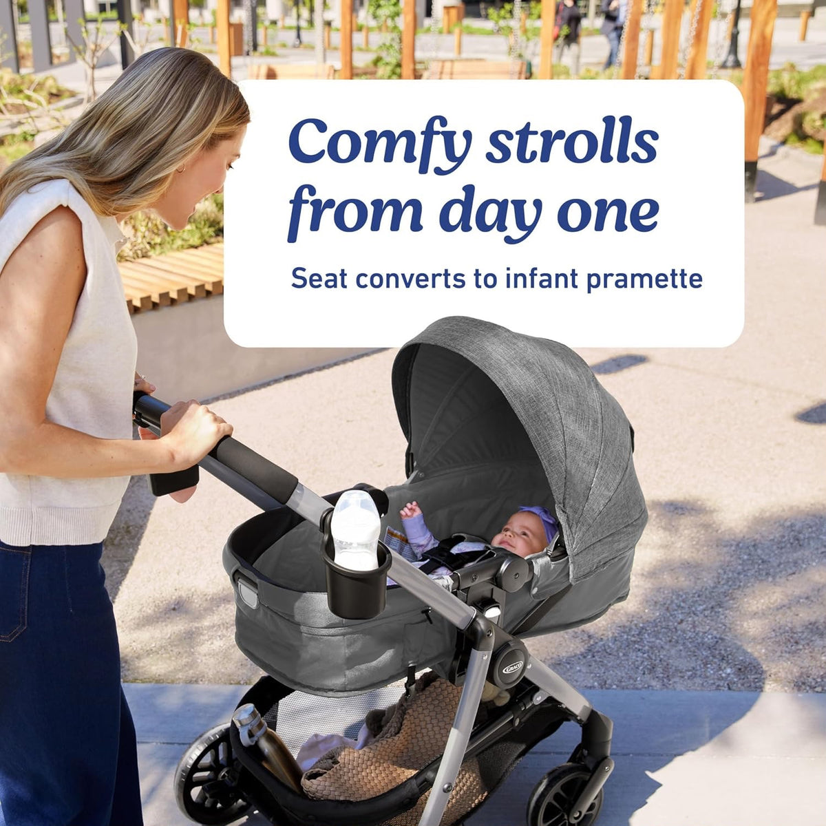 Graco Modes Pramette 3-in-1 Stroller Redmond - New