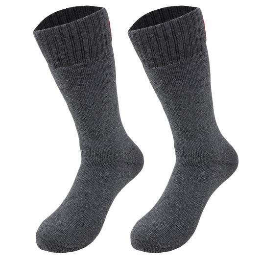 Men’s Thermal Insulated Socks 1 Pair Warm Cotton Seamless Toe Size 8-11.5