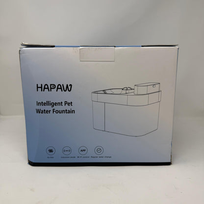 HAPAW P0018 3L Smart Cat Water Fountain WiFi 5000mAh Filterless White