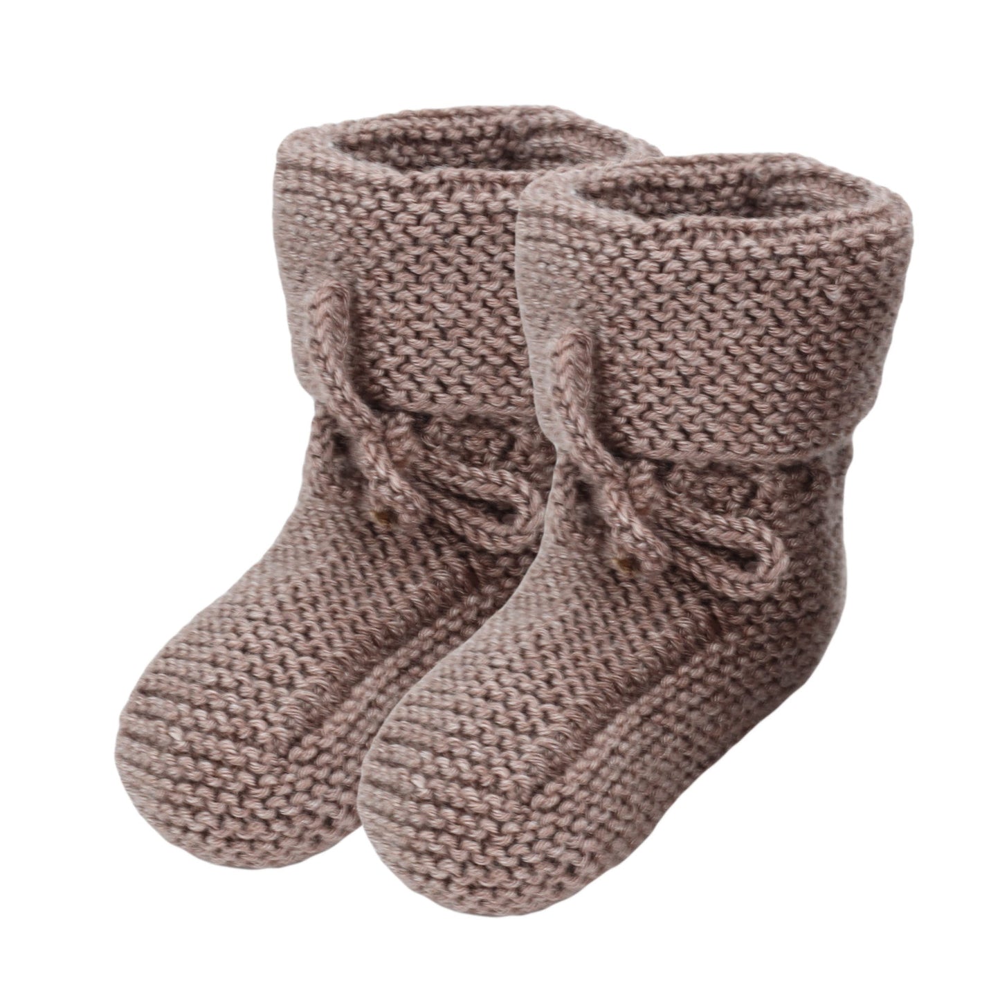 Hand Knitted Baby Bootie Socks – Merino Wool – 0 to 12 Months – Unisex Soft Gift