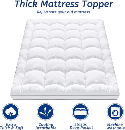 MATBEBY Full XL white topper manufacturer reference 2